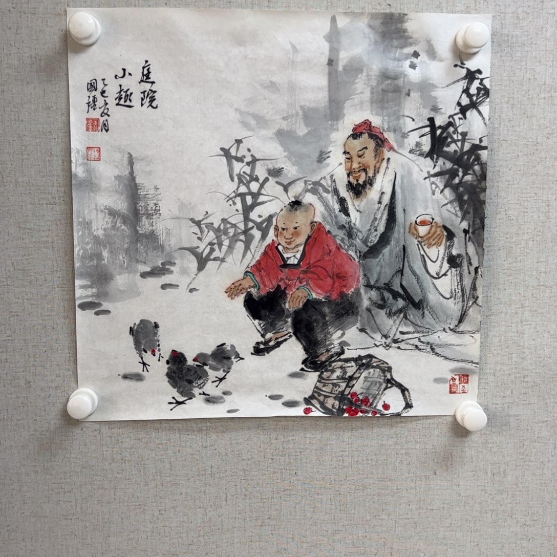 国画亲笔手绘原创作品