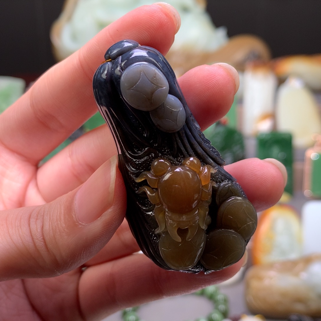 和田玉吊坠未镶嵌