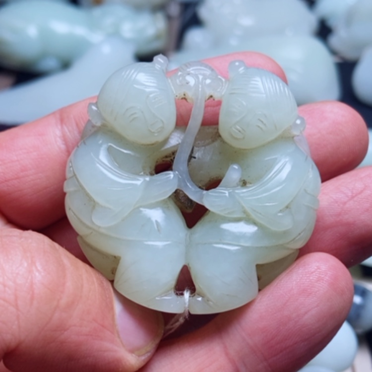 【闪购商品】和田玉吊坠(不含链)未镶嵌