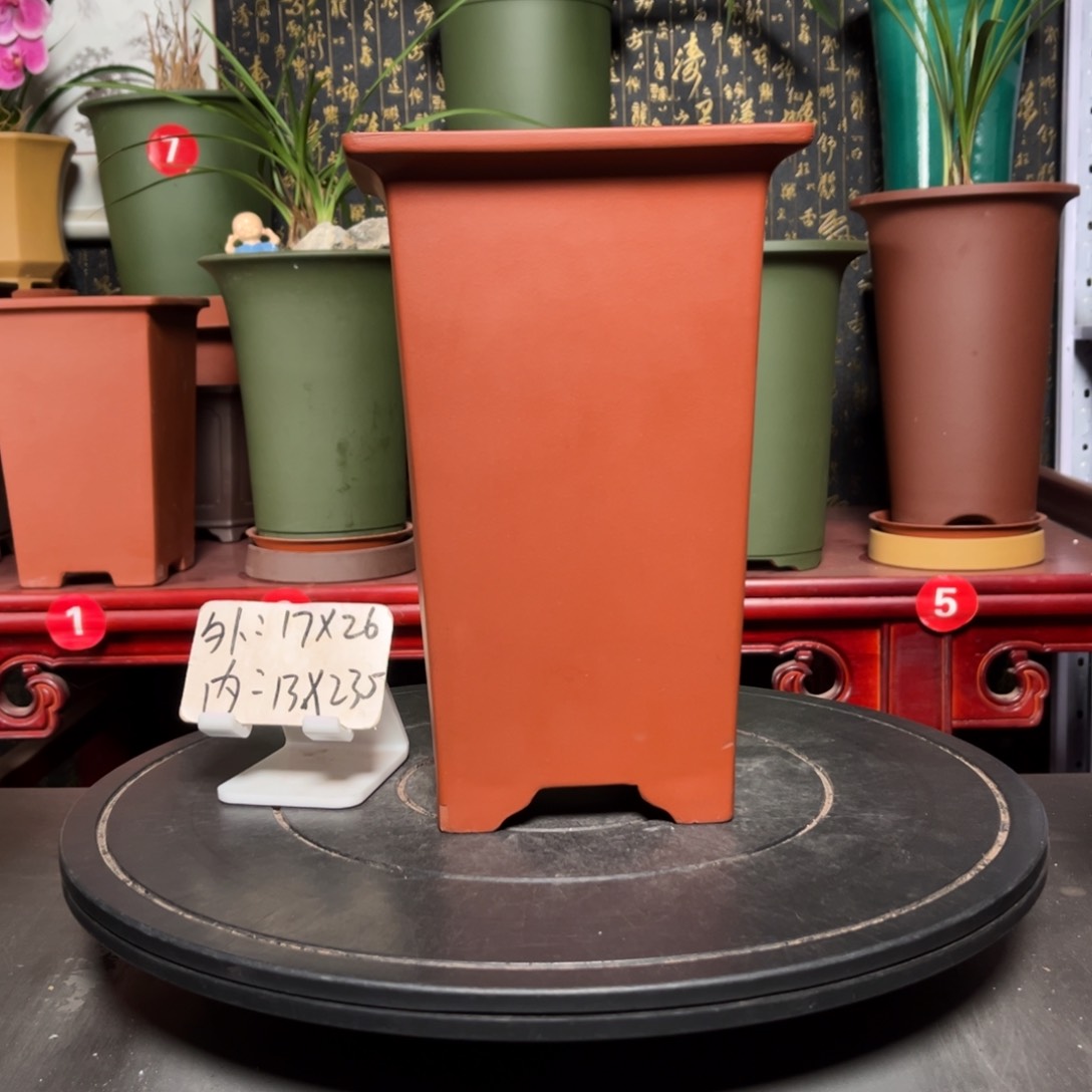 紫砂花盆紫砂花盆