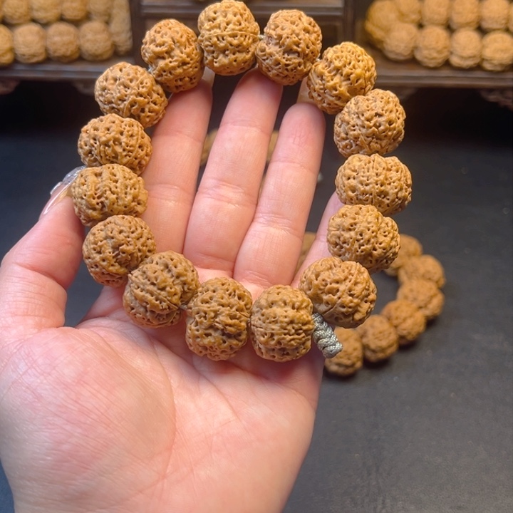 金刚菩提手串汤*义22尺寸金刚菩提