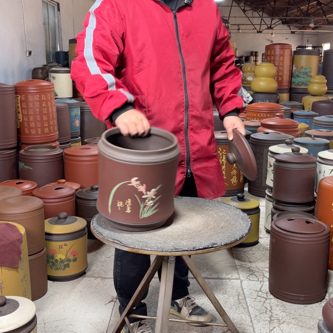 紫砂茶叶罐茶叶罐