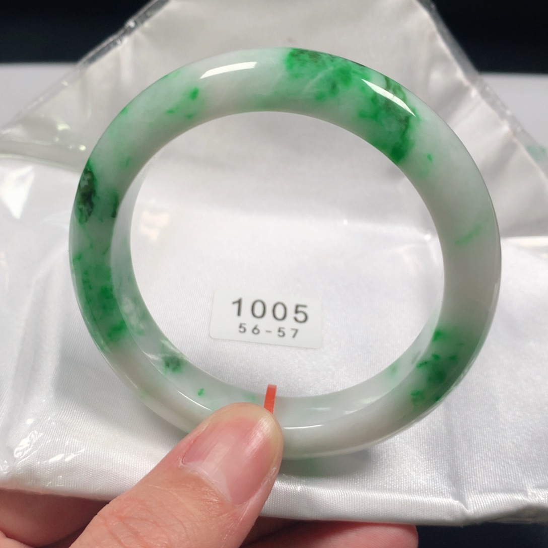 翡翠手镯未镶嵌编号1005