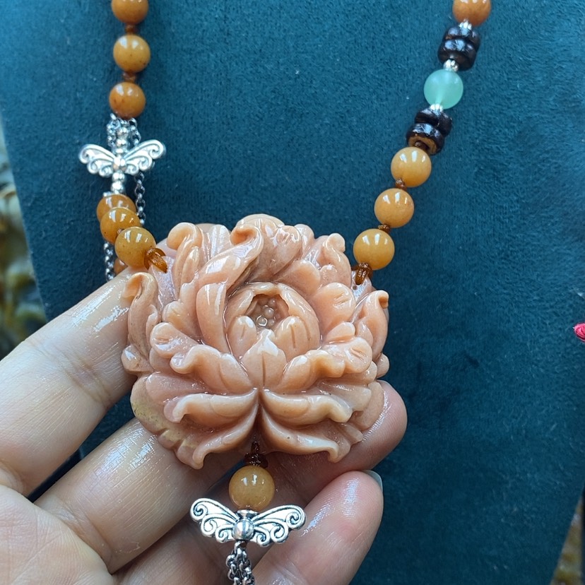 【闪购商品】蛇纹石玉吊坠英石未镶嵌