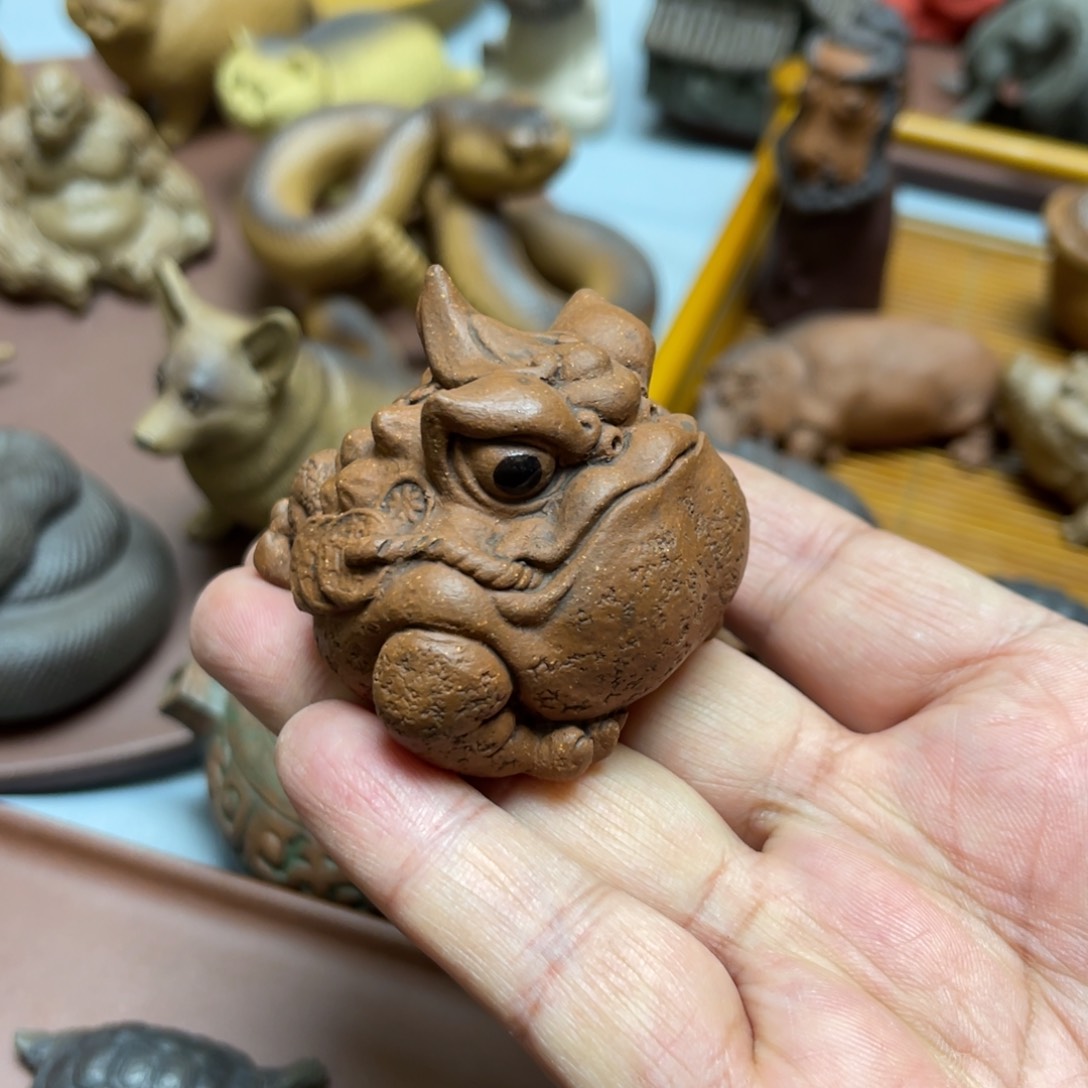 紫砂茶宠熊**话紫砂茶宠