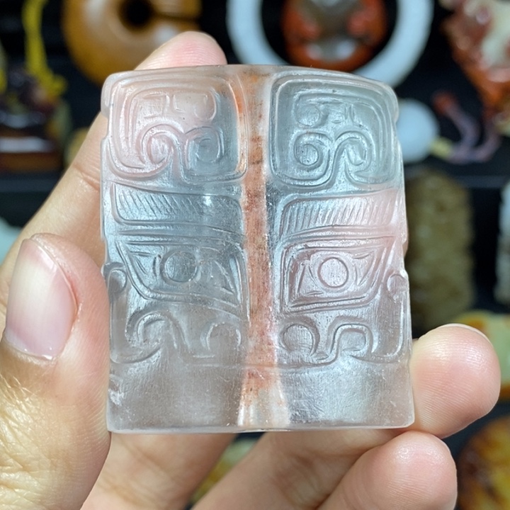 未镶嵌和田玉挂件赢*