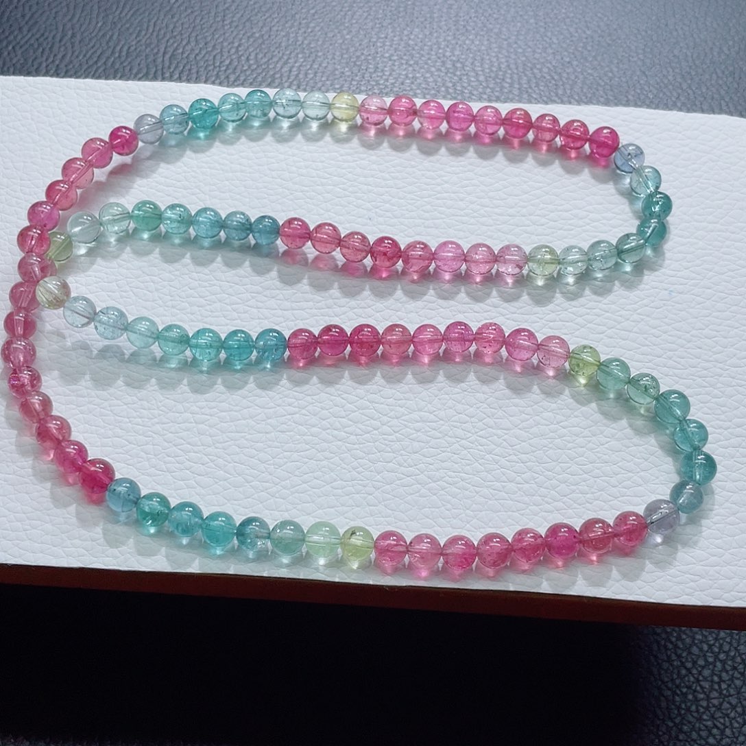 未镶嵌手链碧玺6mm左右