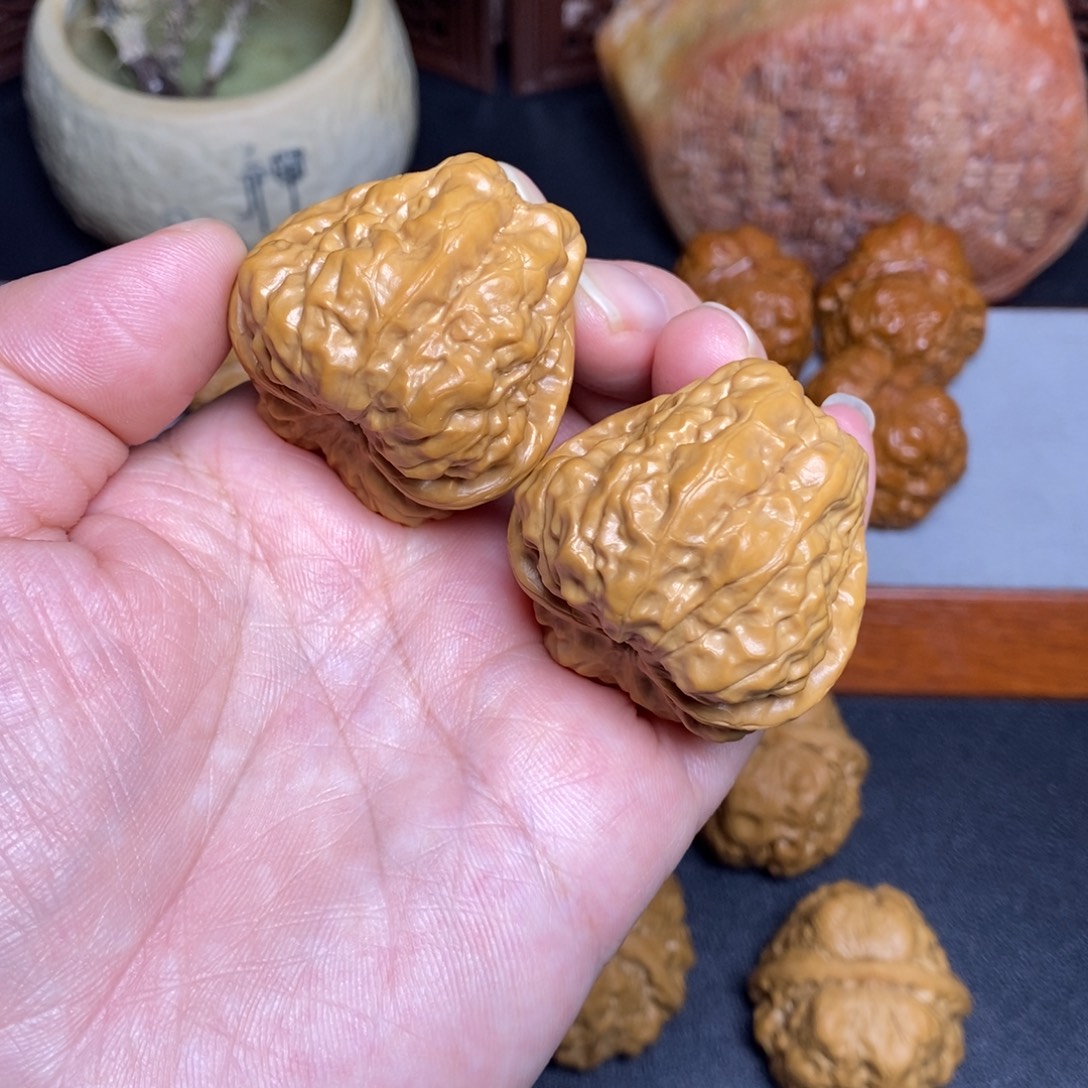 把件文玩核桃39三角蛙