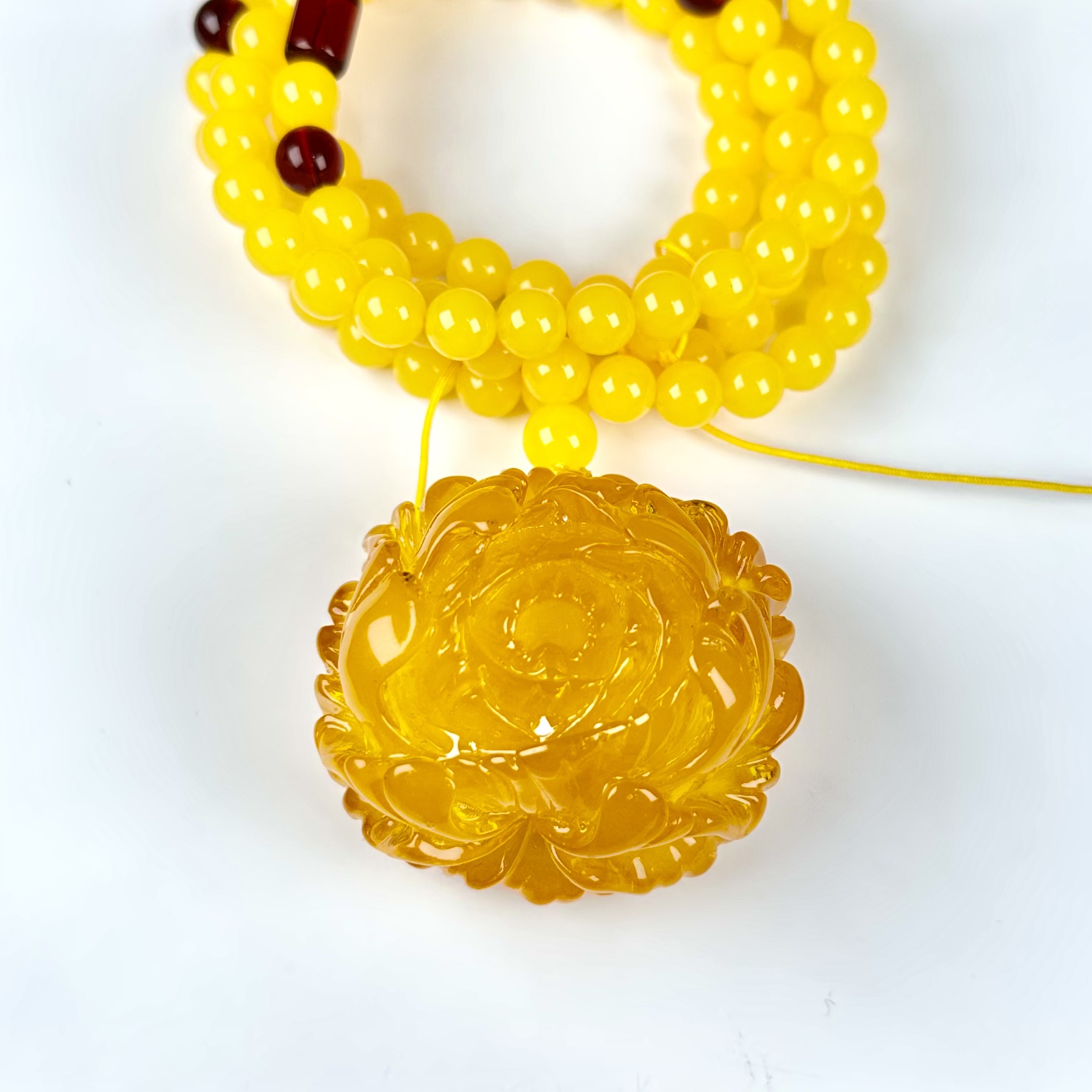 【超星专属】C019 花开富贵吊坠 多样性发其一