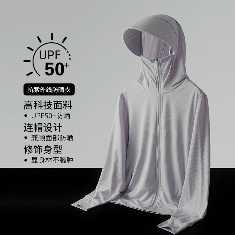 冰丝衣女新款夏季防紫外线长袖超薄款罩衫外套骑车服