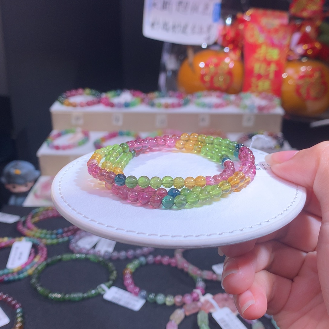 碧玺手链未镶嵌碧玺