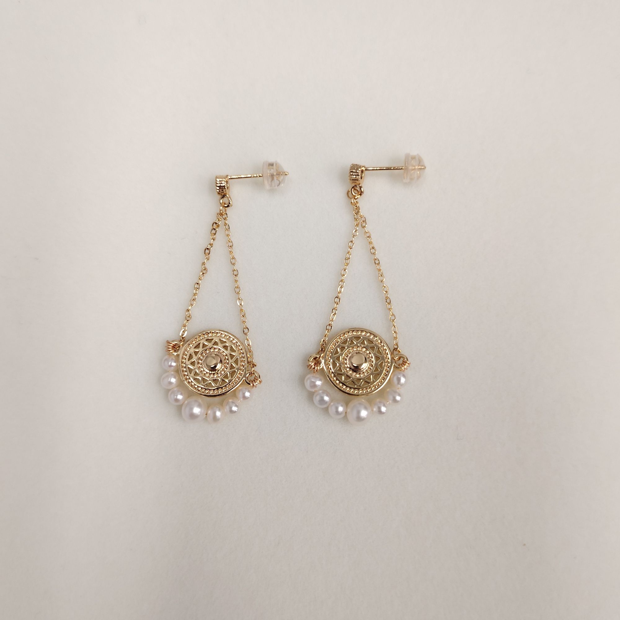 AIKJIANG/爱匠【孤品清货】淡水珍珠耳饰