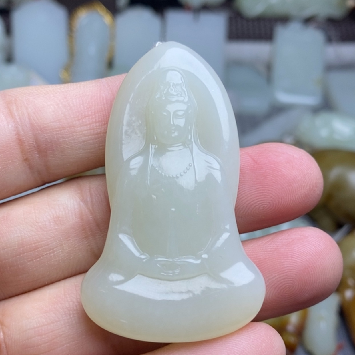 【闪购商品】和田玉（糖玉）颈饰未镶嵌