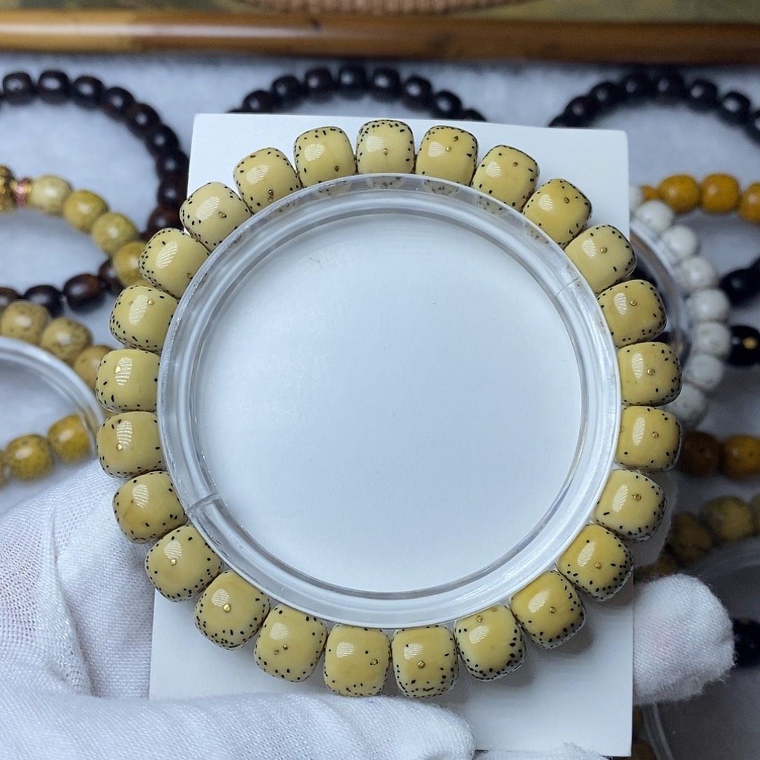 日***月手串星月菩提9.5大光头