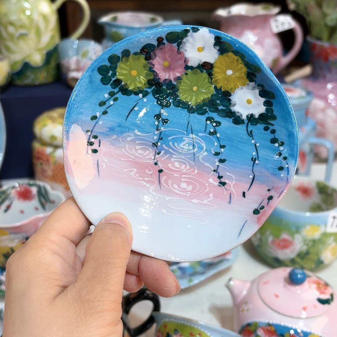 云***封景德镇手绘高温釉下彩陶瓷茶具