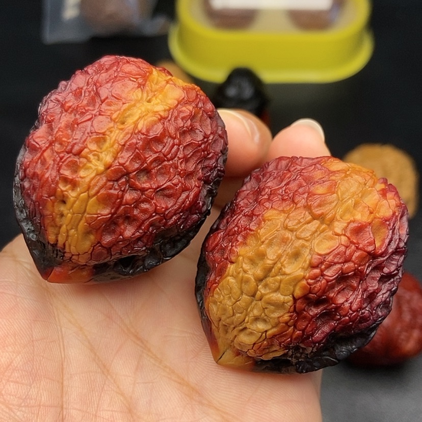 【闪购商品】把件文玩核桃44尺蟾祖65.5克