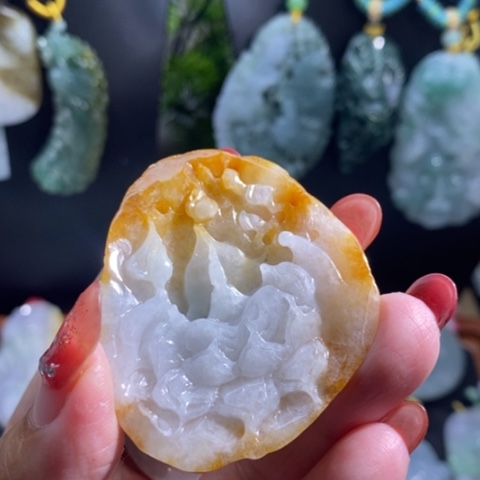 【闪购商品】颈饰未镶嵌翡翠悟道