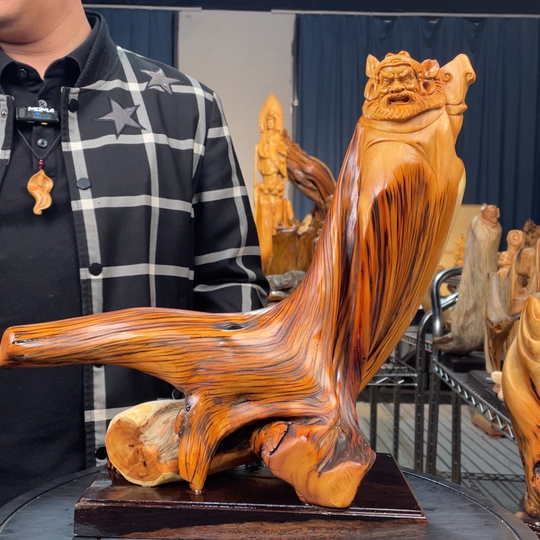 柏木（崖柏）随型摆件