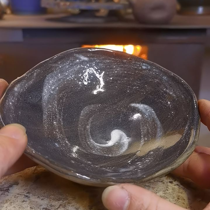 盘19手工高温原矿窑变