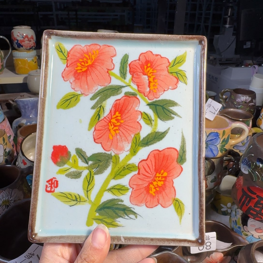 景德镇手工陶瓷釉下彩紫砂正品112