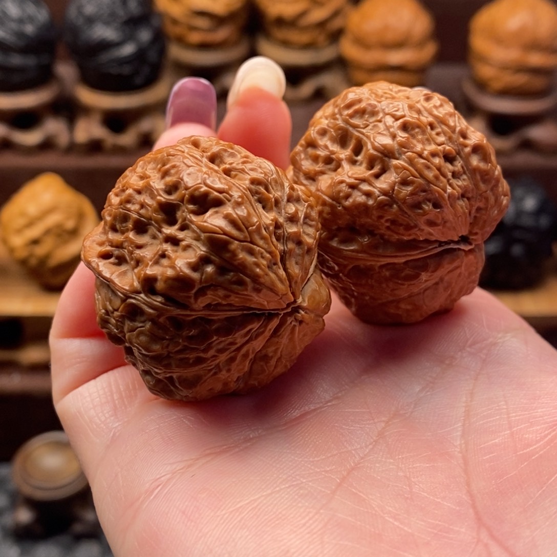 文玩核桃把件福利37肌肉小蛙