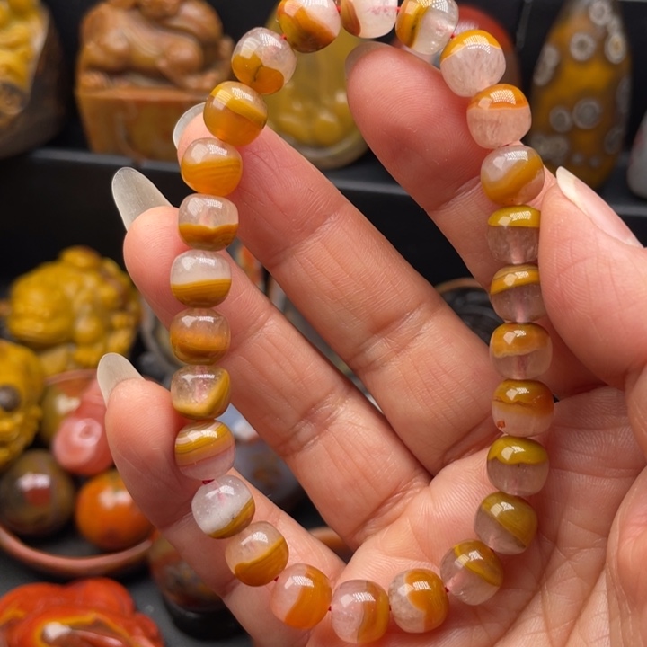 玛瑙/玉髓未镶嵌颈饰