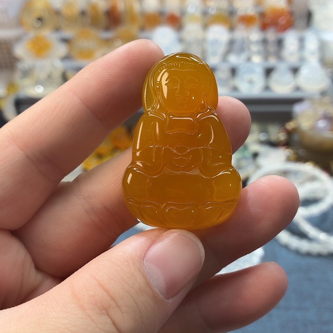 玛瑙/玉髓未镶嵌吊坠(不含链)