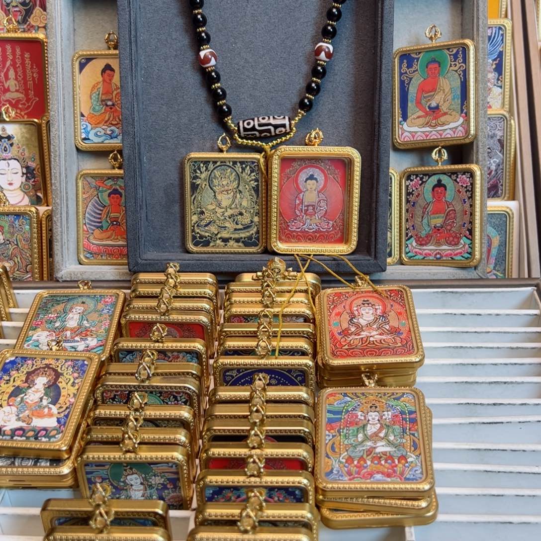 吊坠龙*双面定制阿弥和黄老爷