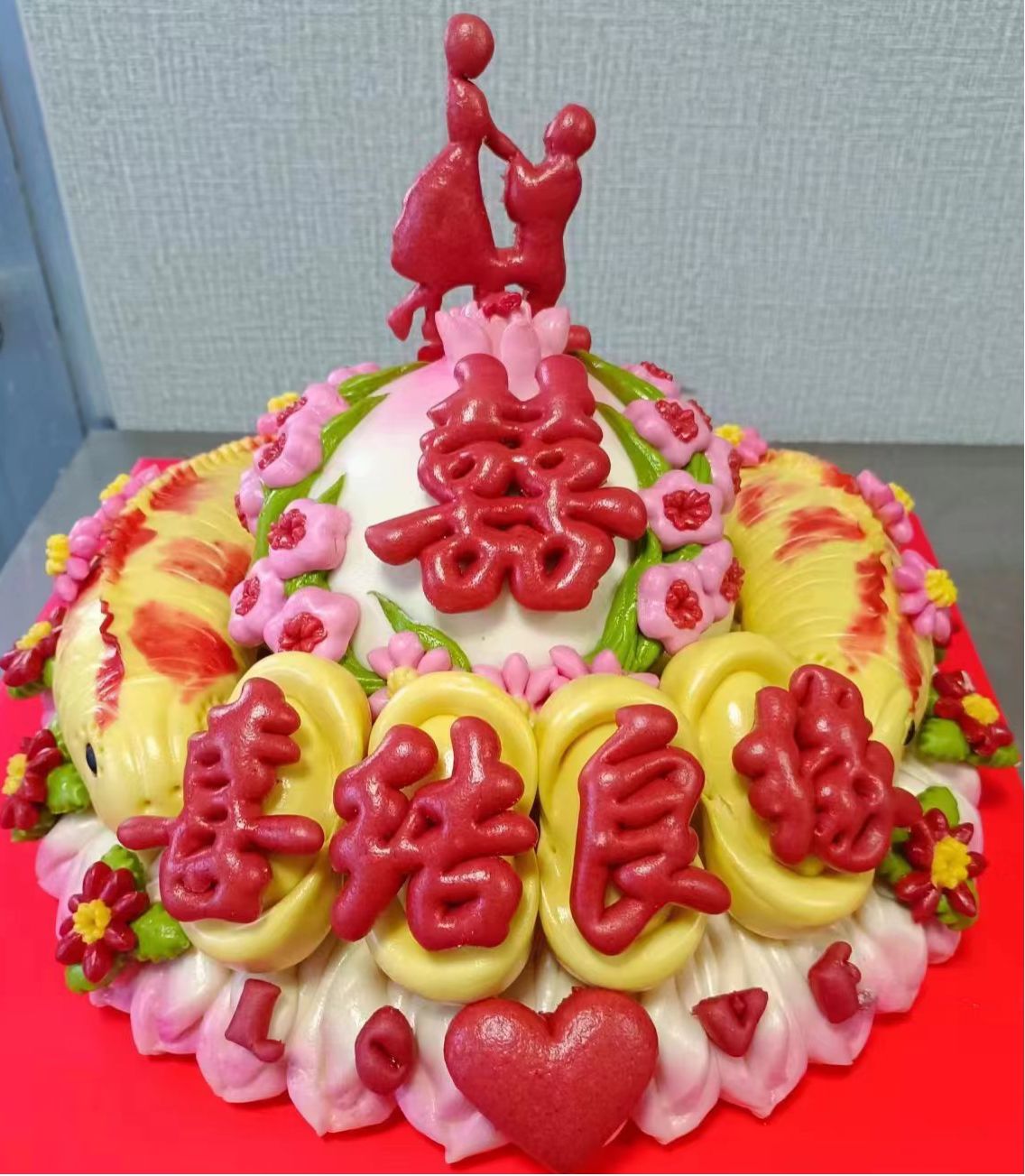 结婚花糕大喜字 （下单前请提前一天预定）小花卷