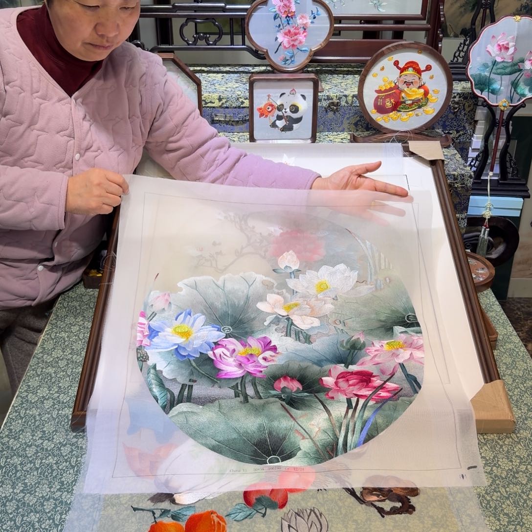 刺绣手工苏绣工艺