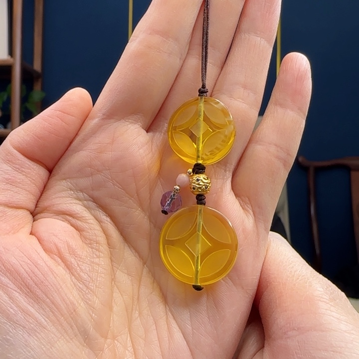 蜜蜡吊坠(赠链)未镶嵌