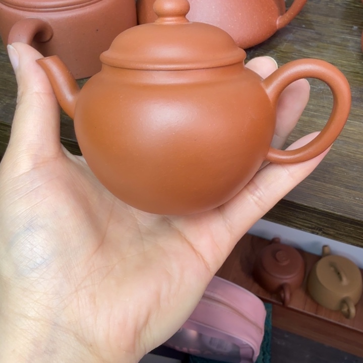 虎*半手工紫砂壶160CC