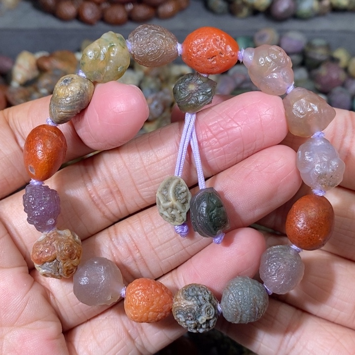 未镶嵌玛瑙/玉髓珠宝奇石