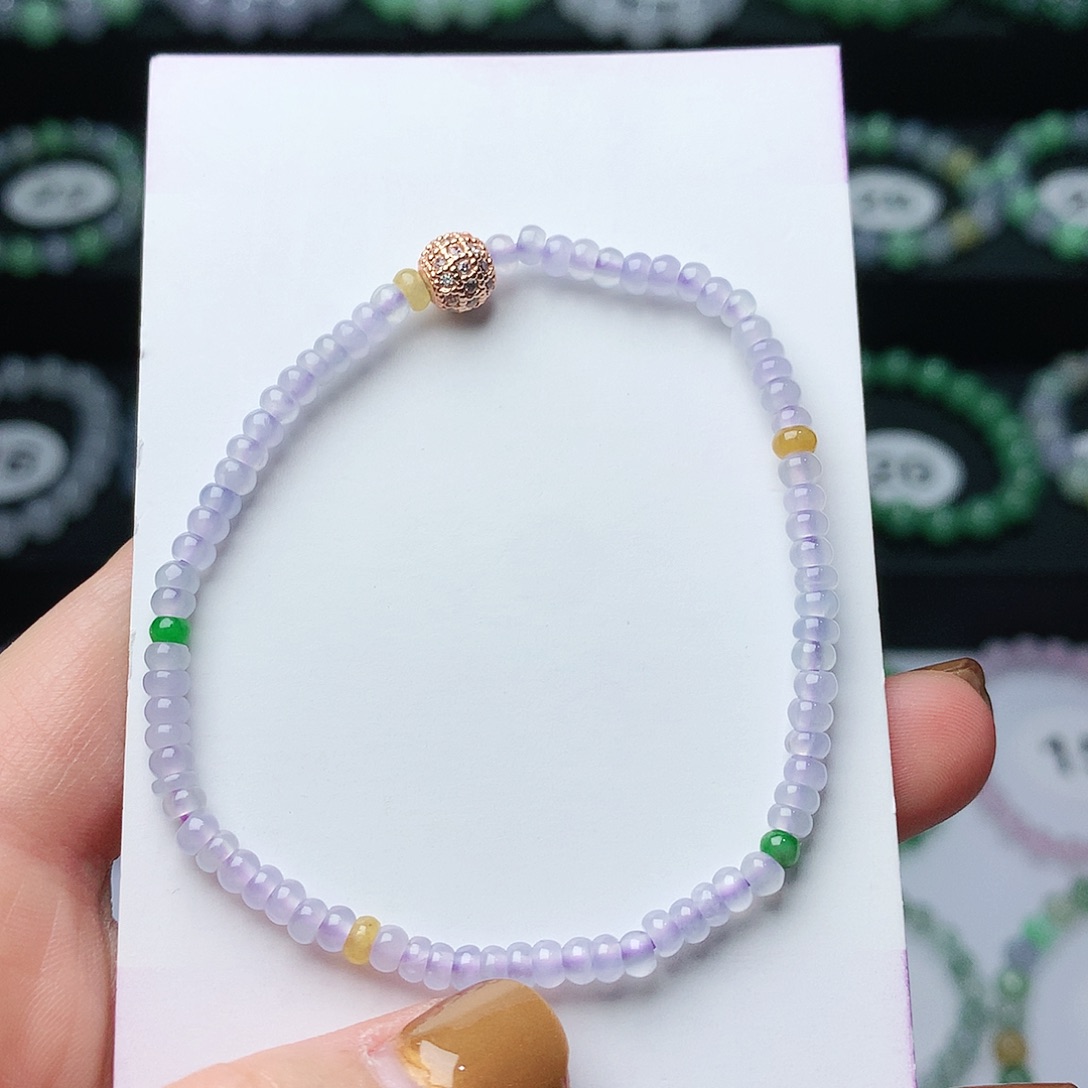 翡翠手链未镶嵌翡翠