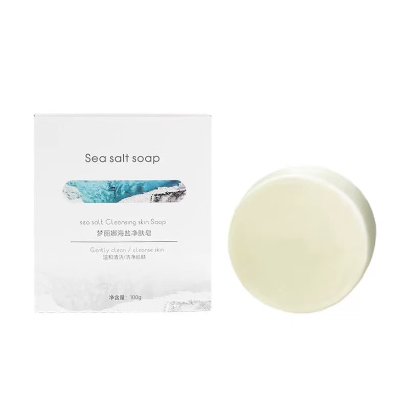 E824#海盐皂洗脸专用洁面控油全身沐浴洗澡男女去螨虫香皂