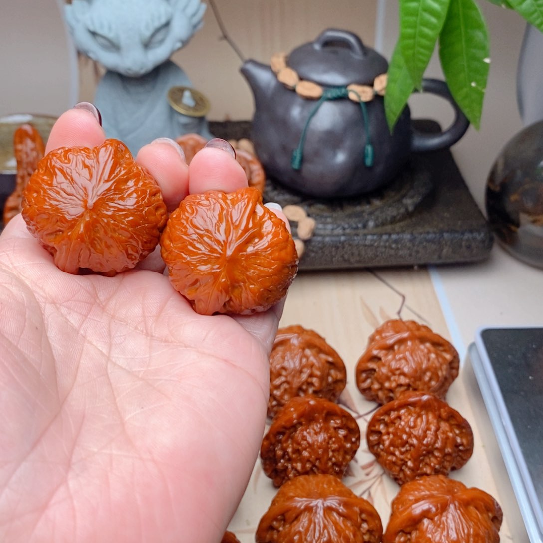 吊坠文玩核桃玄****）铁锤