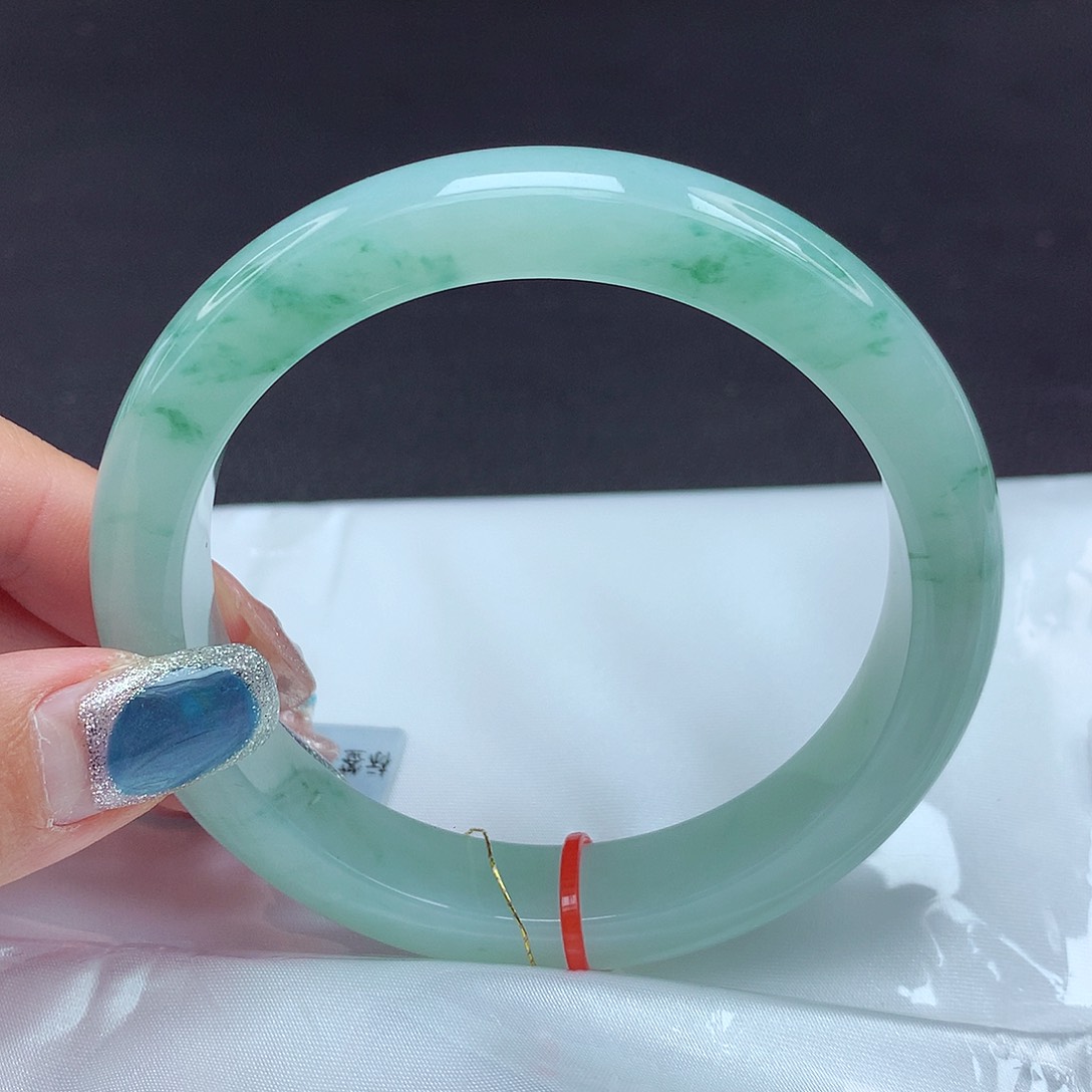 未镶嵌手镯翡翠61圈992