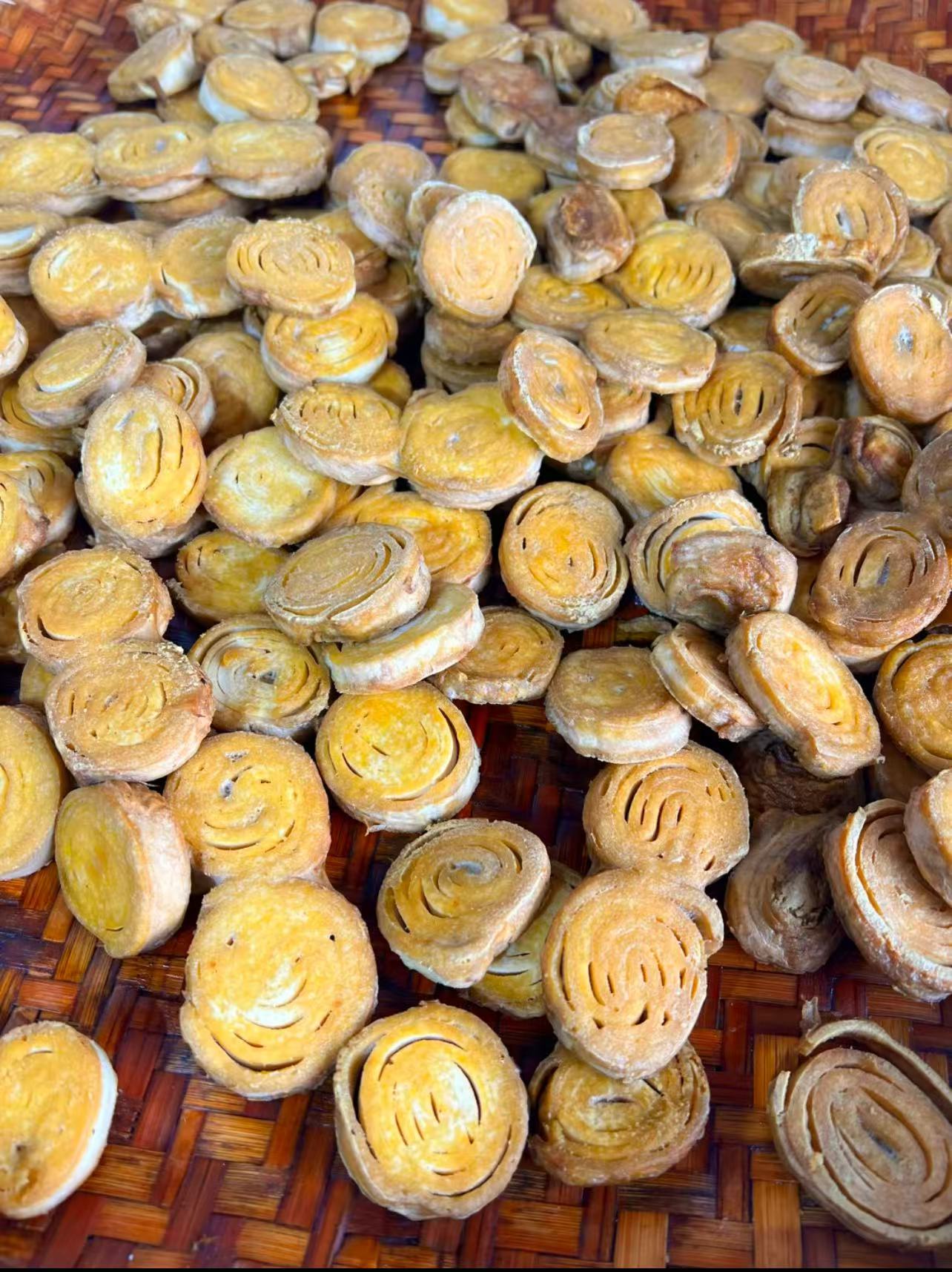 信阳光山臭豆腐卷菜籽油煎熟真空装发货1斤包邮