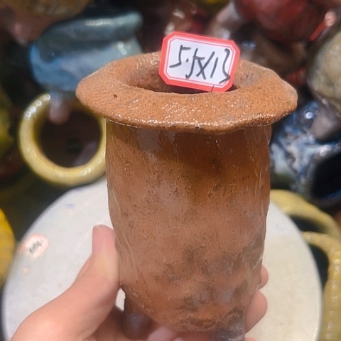 粗陶花盆手工花盆制作