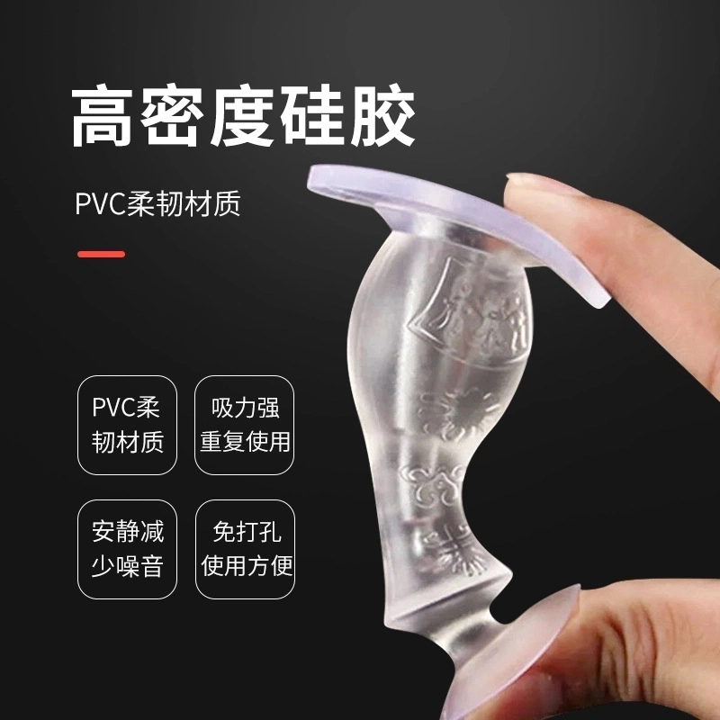 硅胶门吸免打孔防撞门挡卫生间吸门器门后家用免打防撞门窗防撞