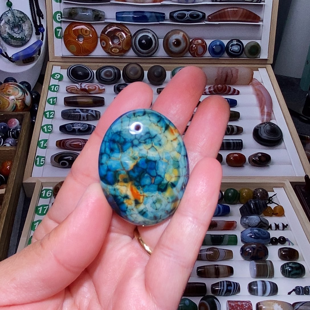 玛瑙未镶嵌吊坠…..