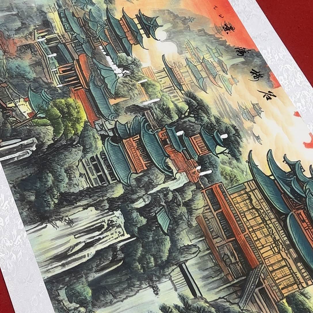 国画展示作品作品展示