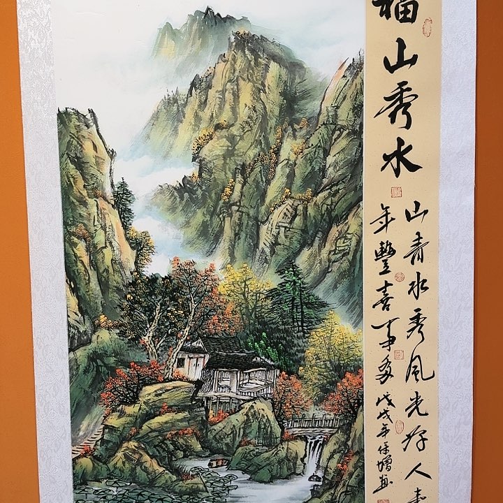 国画书法作品多次参加