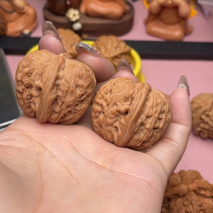 文玩核桃吊坠良*元宝39尺全品