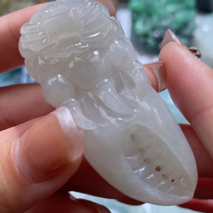 翡翠颈饰未镶嵌净货