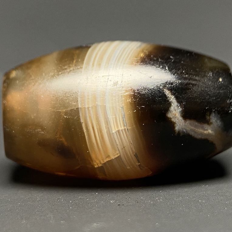 缠丝玛瑙管珠20.9*10.3mm