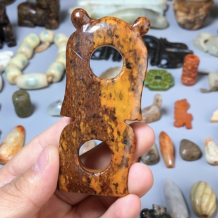 和田玉未镶嵌颈饰102