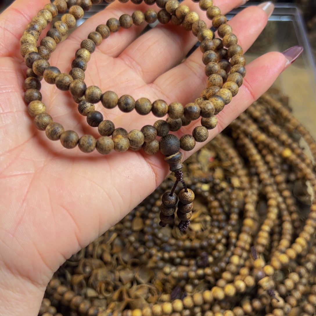 沉香沉香碎屑绿棋楠金沙叶0.6多圈