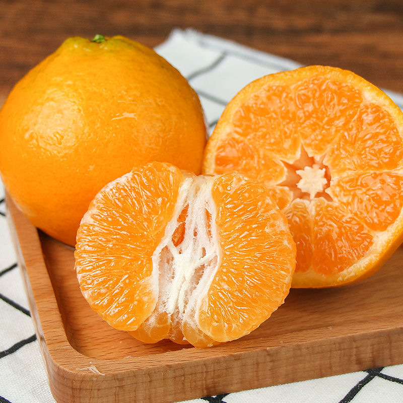 春见四川耙耙柑橘整箱新鲜水果自然成熟现摘现发春见耙耙柑8