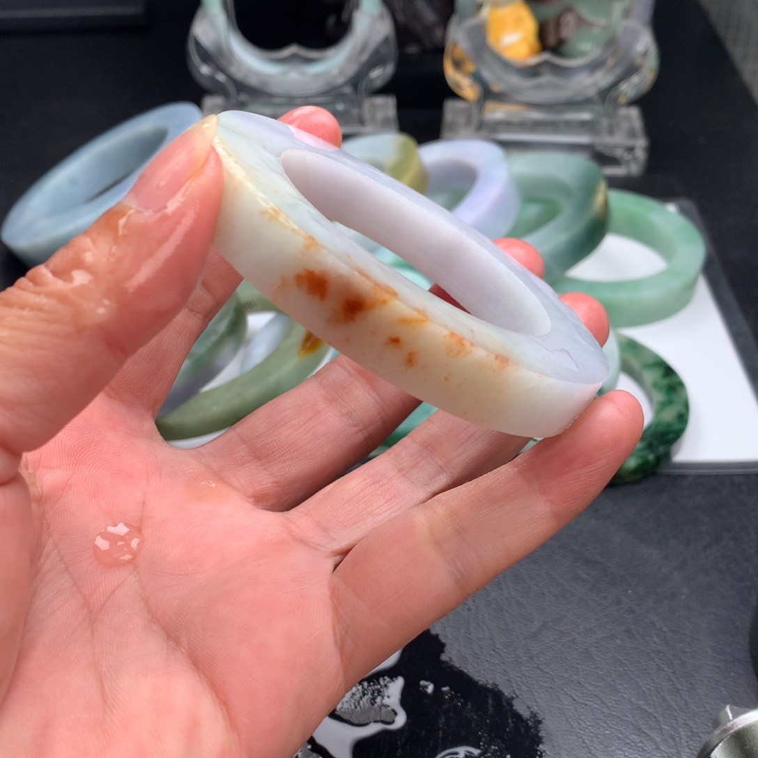 定制翡翠圆条未镶嵌